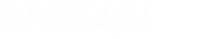 logo sunsplash blanc studio 3D