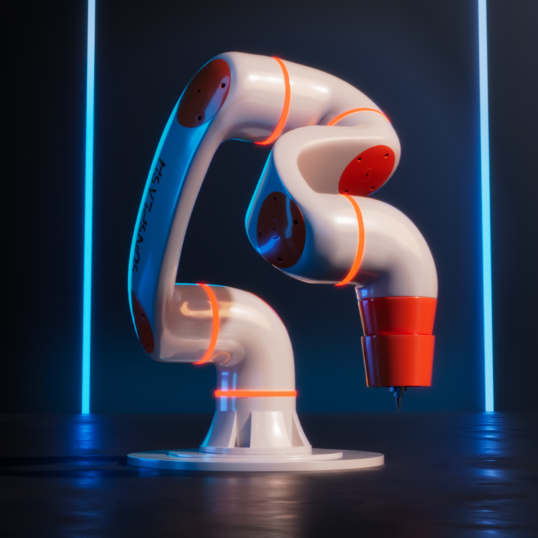 Bras Robotique - Impression 3D - Rendu Final